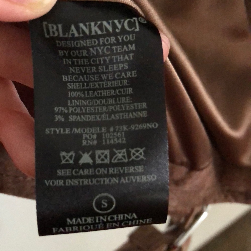 Blank NYC suede moto jacket - Picture 10 of 10